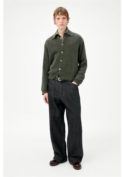 maglia evening polo uomo verde OUR LEGACY | M4253EM